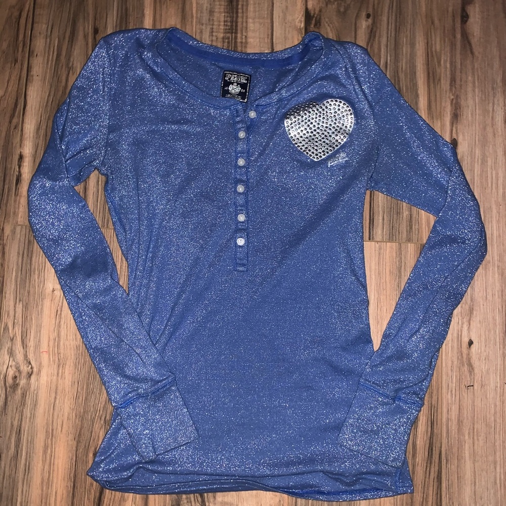 Victoria’s Secret Pink Long Sleeve Shirt Medium